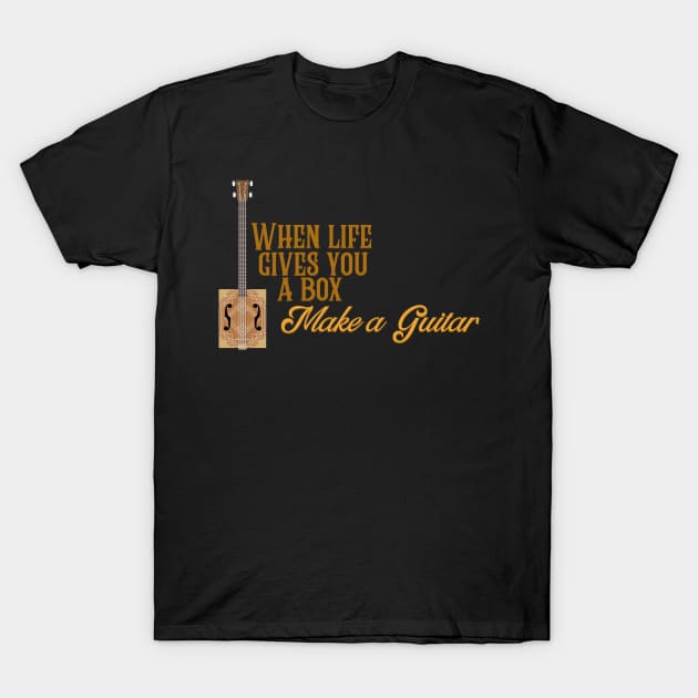 Cigar Box Guitars T-Shirt by PCB1981